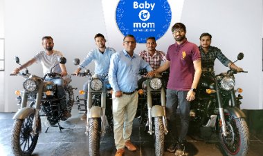 DELHI BASED COMPANY “BABY & MOM RETAIL PVT. LTD”, GIFTS 2 CARS & 4 BIKES, TO HIS EMPLOYEES