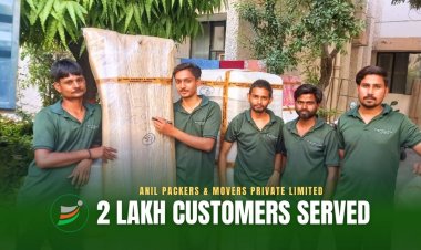 Anil Packers & Movers Private Limited reaches a new milestone: 200,000 customers served.