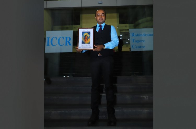 Poetry Exhibition in Honour of Mata Durga Held at ICCR, Kolkata Poet Sudip Chandra Halder’s Work Draws Widespread Acclaim