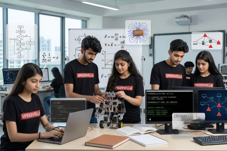 Best Coaching for Class 9th to 12th in Lucknow: SpidervellA Introduces Integrated Learning with Coding and RoboticsSpidervellA NextGen Tech Innovators Program.