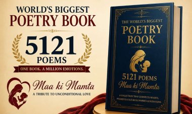 World’s Biggest Poetry Book: Dr. Andani’s 5121 Poems Celebrate Maa Ki Mamta