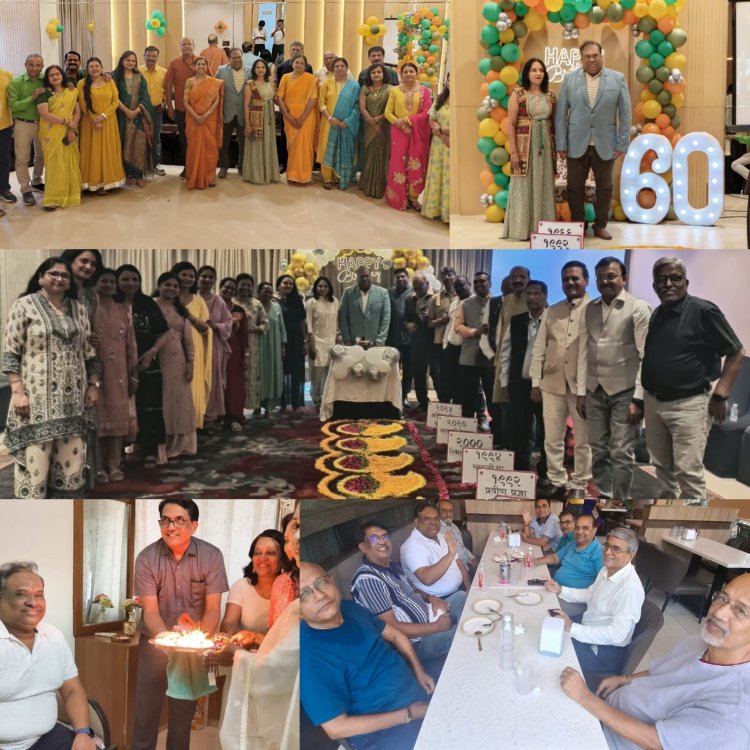 Famous personality Dr Eg PRAVIN  UPLENCHWAR'S celebrations of 60th birthday