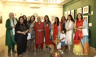 Rhythms of Black & White: Discovering Infinite Possibilities Beyond Colour a group art exhibition organised by Nayan Naveli Gallery