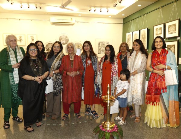 Rhythms of Black & White: Discovering Infinite Possibilities Beyond Colour a group art exhibition organised by Nayan Naveli Gallery