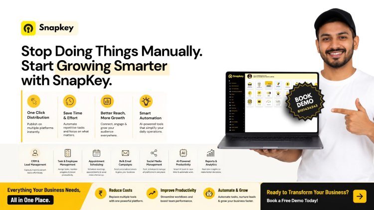 SnapKey by ABM Techno Matrix Private Limited: Empowering Businesses with Intelligent Digital Automation