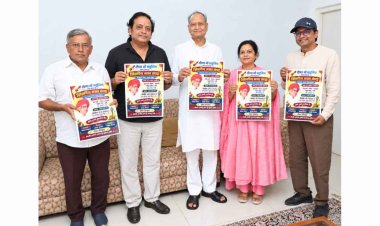 Unveiling of the ‘Jhilmil Kavi Sammelan’ Poster Ashok Gehlot unveils the poster; to attend as the chief guest
