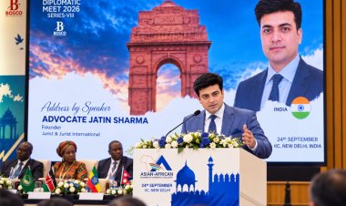 Advocate Jatin Sharma Calls for ‘Justice Corridors’ to Strengthen Cross-Border Trade at High Level Diplomatic Meet 2026