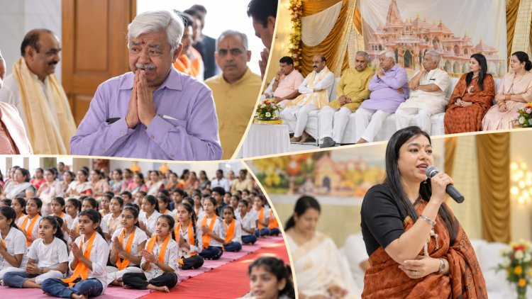 CA Priya Bindal Mangal Chairs Cultural Programme Promoting Indian Values Among Children in Indore